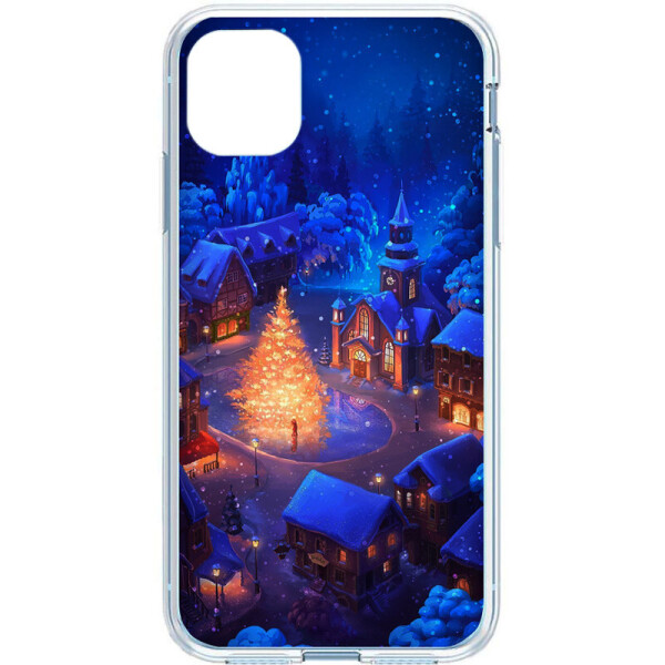 

TPU чехол Зимняя сказка для Apple iPhone 11 Pro (5.8") Елочка (7869134)