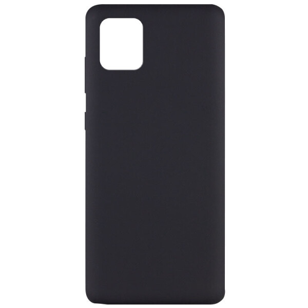 

Чехол Silicone Cover Full without Logo (A) для Samsung Galaxy Note 10 Lite (A81) Черный / Black (4769952)