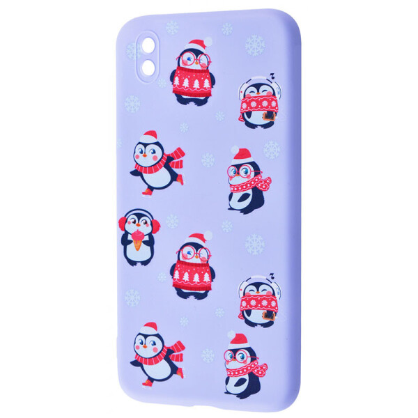 

TPU чехол WAVE Fancy для Samsung Galaxy M01 Core / A01 Core Penguins / Light purple (1315964)