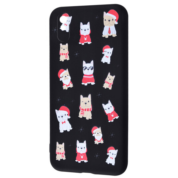 

TPU чехол WAVE Fancy для Xiaomi Redmi 9A Dogs / Black (2082198)