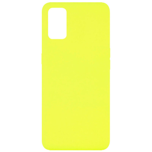 

Чехол Silicone Cover Full without Logo (A) для Oppo A52 / A72 / A92 Желтый / Flash (2155914)