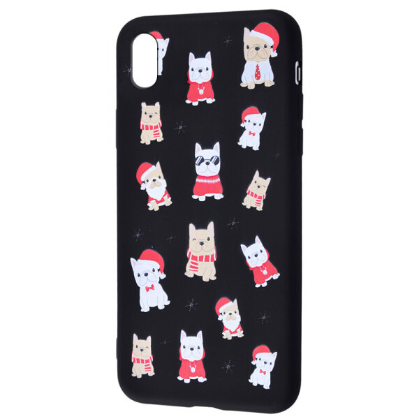 

TPU чехол WAVE Fancy для Apple iPhone X / XS (5.8") Dogs / Black (8911793)