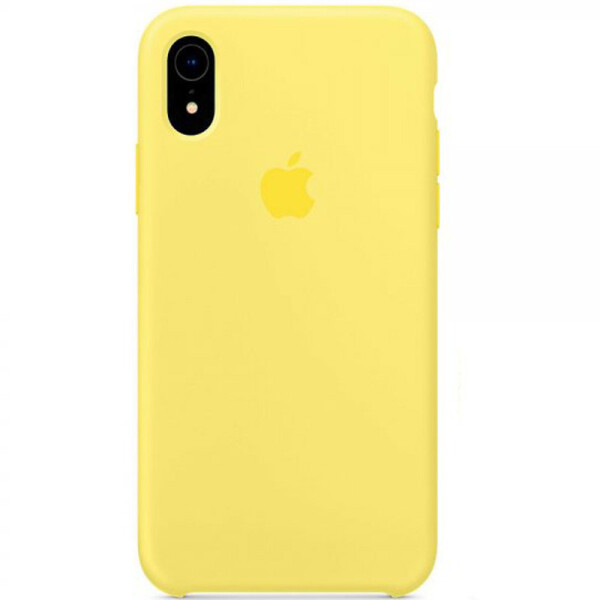

Чехол Silicone case (A) для Apple iPhone XR (6.1) Желтый / Lemonade (110232)