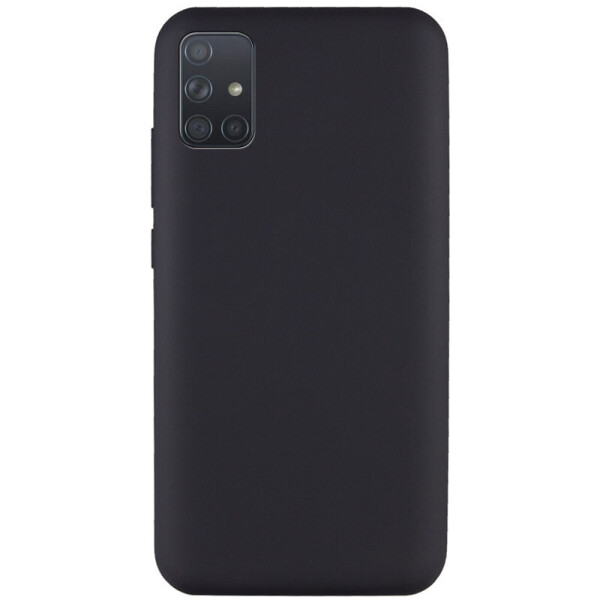 

Чехол Silicone Cover Full without Logo (A) для Samsung Galaxy A51 Черный / Black (3638082)