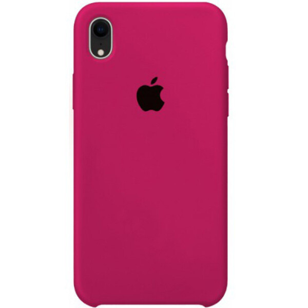 

Чехол Silicone case (A) для Apple iPhone XR (6.1) Розовый / Hot Pink (111889)
