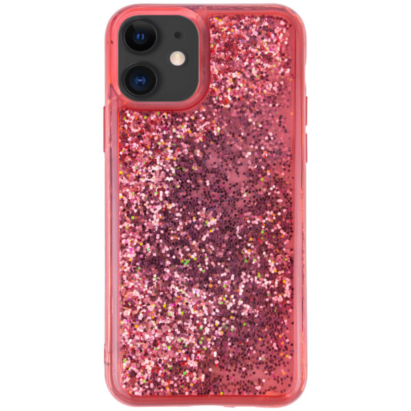 

TPU+PC чехол Sparkle (glitter) для Apple iPhone 11 (6.1") Красный (5989626)