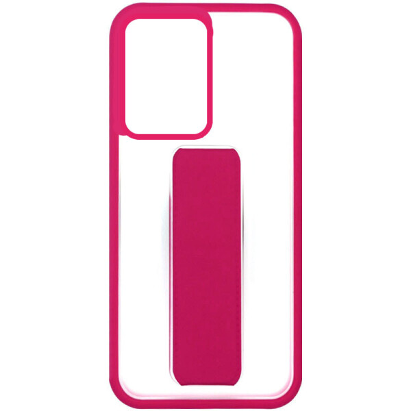 

Чехол TPU+PC Hand holder для Samsung Galaxy S20 Ultra Малиновый (3895571)