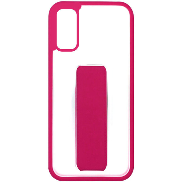 

Чехол TPU+PC Hand holder для Samsung Galaxy S20 Малиновый (4523800)