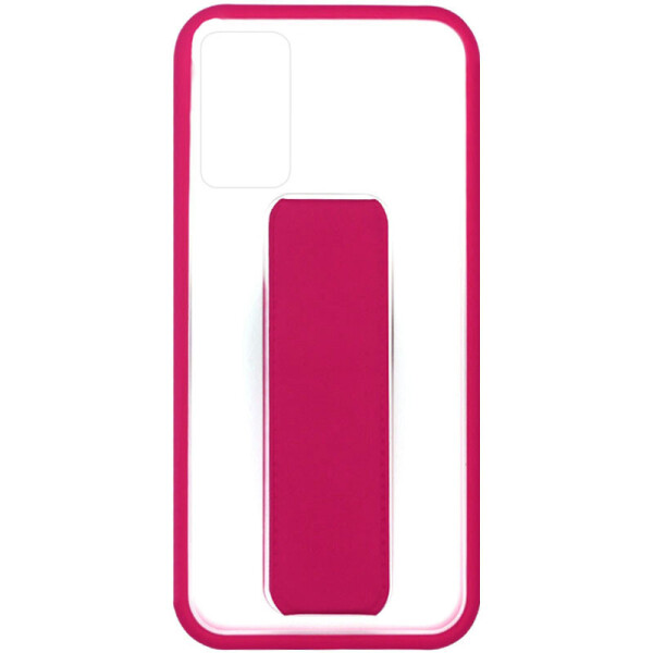 

Чехол TPU+PC Hand holder для Samsung Galaxy Note 20 Малиновый (4135762)