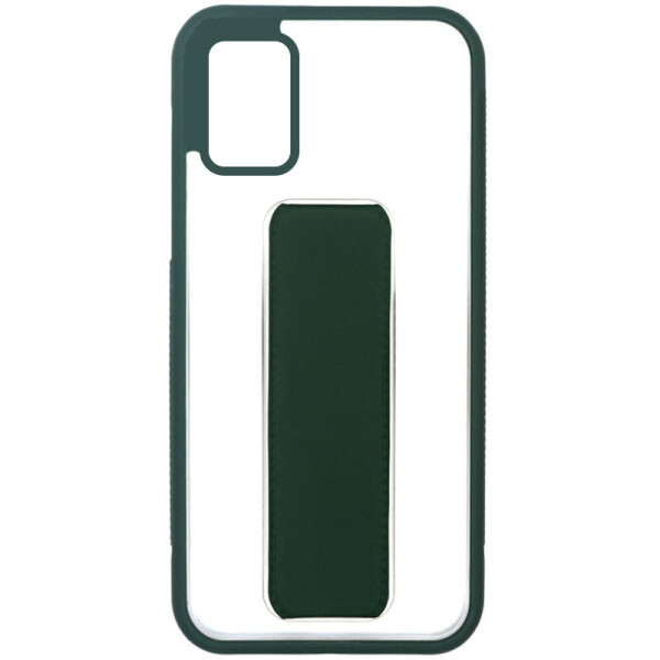 

Чехол TPU+PC Hand holder для Samsung Galaxy A71 Dark green (1783936)