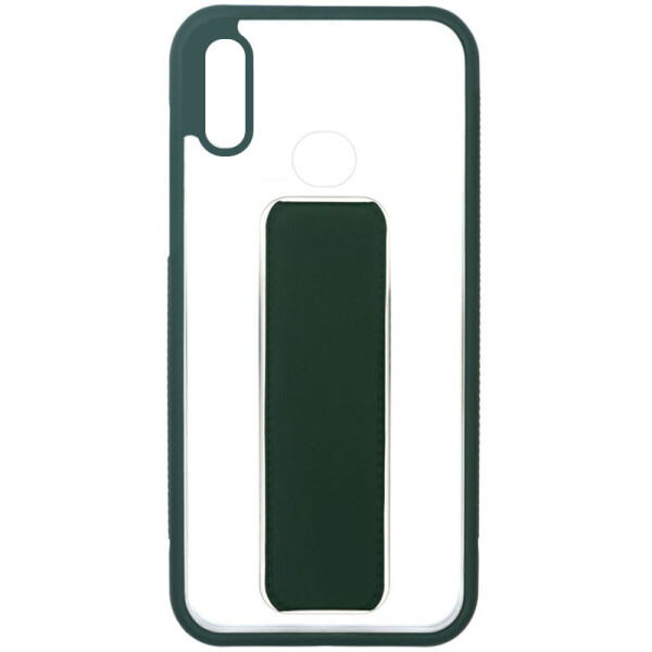 

Чехол TPU+PC Hand holder для Samsung Galaxy A10s Dark green (3472627)