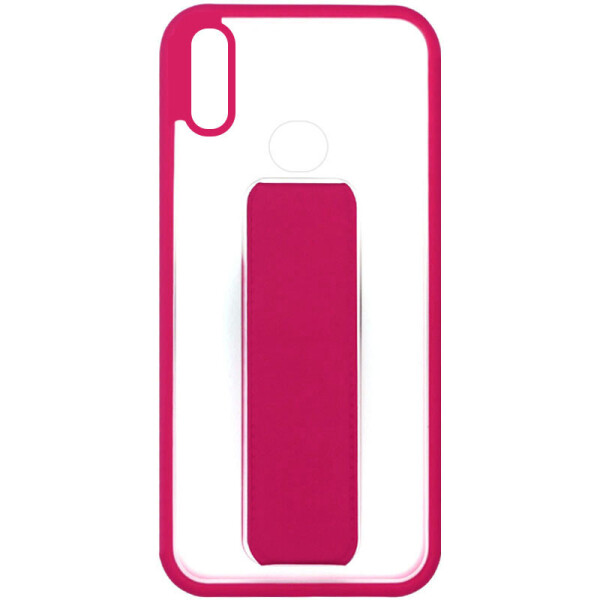 

Чехол TPU+PC Hand holder для Samsung Galaxy A10s Малиновый (7188639)