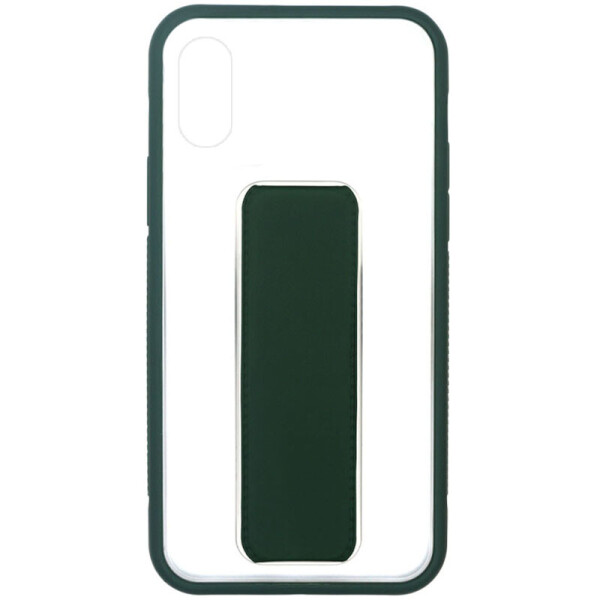 

Чехол TPU+PC Hand holder для Apple iPhone X / XS (5.8") Dark green (7438020)