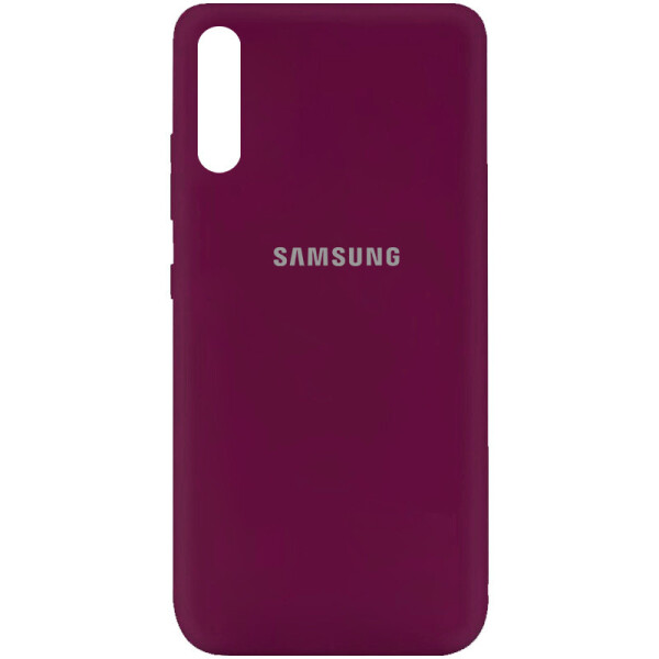 

Чехол Silicone Cover My Color Full Protective (A) для Samsung A750 Galaxy A7 (2018) Бордовый / Marsala (8040030)