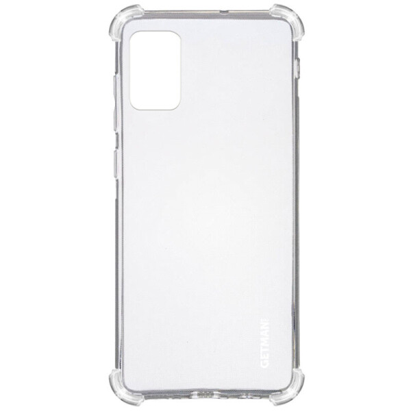 

TPU чехол GETMAN Ease logo усиленные углы для Samsung Galaxy A71 Прозрачный / Transparent (8301184)