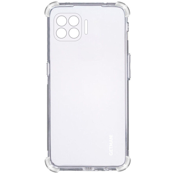 

TPU чехол GETMAN Ease logo усиленные углы для Oppo A93 Прозрачный / Transparent (6737231)