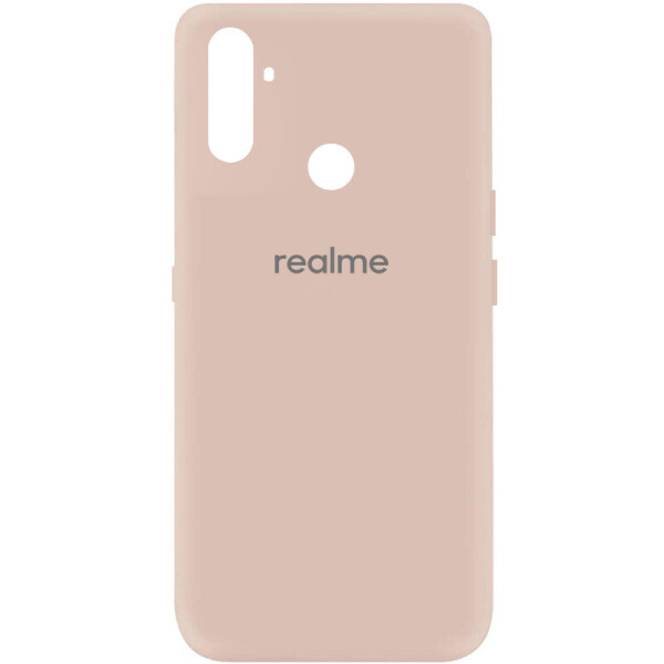 

Чехол Silicone Cover My Color Full Protective (A) для Realme C3 Розовый / Pink Sand (826197)