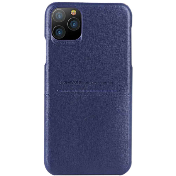 

Кожаная накладка G-Case Cardcool Series для Apple iPhone 11 Pro (5.8") Синий (5446209)
