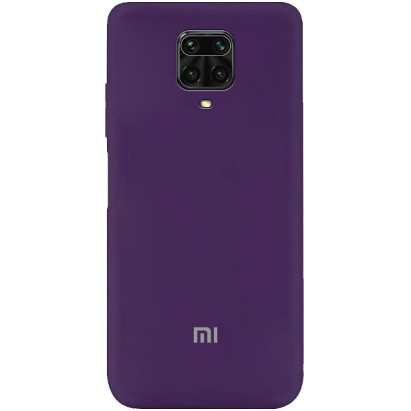 

Чехол Silicone Cover My Color Full Protective (A) для Xiaomi Redmi Note 9s/Note 9 Pro/Note 9 Pro Max Фиолетовый / Purple (7938736)