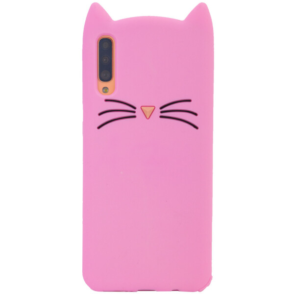 

Силиконовая накладка 3D Cat для Samsung Galaxy A70 (A705F) Розовый (2087981)