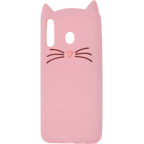 

Силиконовая накладка 3D Cat для Samsung Galaxy A20 / A30 Розовый (4344414)
