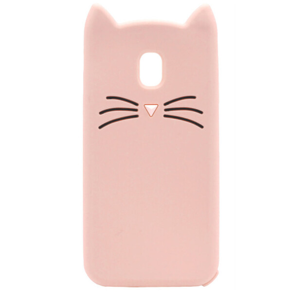 

Силиконовая накладка 3D Cat для Samsung J730 Galaxy J7 (2017) Розовый (6743119)