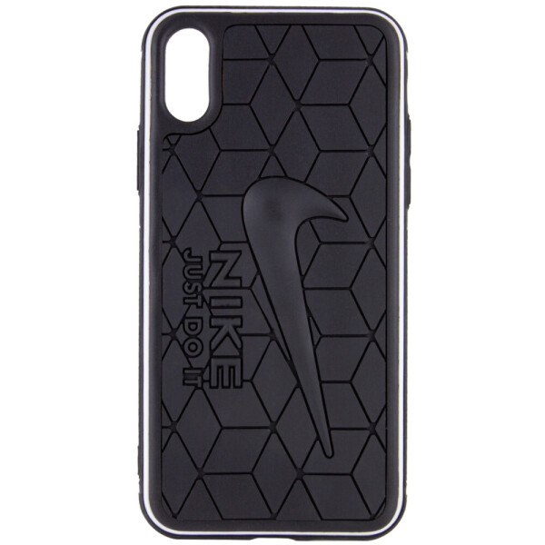 

TPU Чехол Sneakers для Apple iPhone XS Max (6.5") Черный / Nike (3706596)