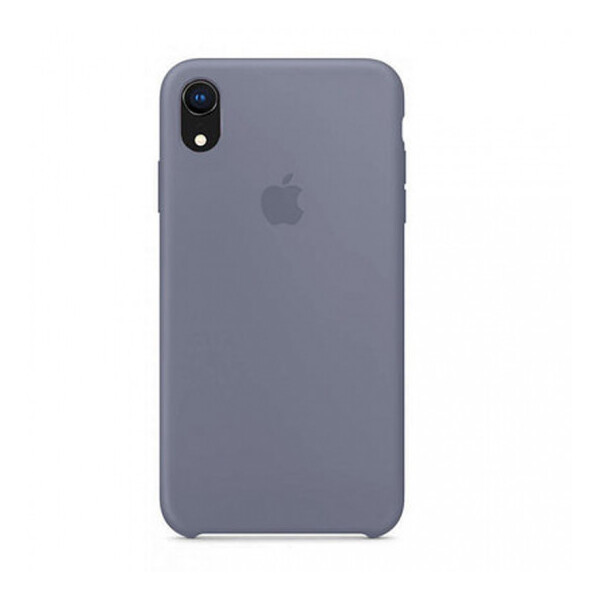 

Чехол Silicone case (AAA) для Apple iPhone X (5.8) / XS (5.8) Серый / Lavender (101000)