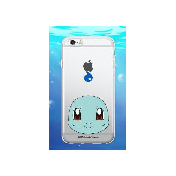 

Прозрачный силиконовый чехол "Pokemon Go" для Apple iPhone 5/5S/SE Squirtle / face (7400279)