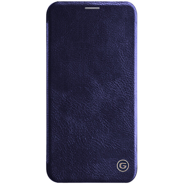 

Кожаный чехол книжка G-Case Vintage Business Series для Apple iPhone 11 Pro Max (6.5") Синий (635504)