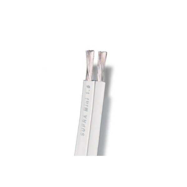 

Кабель Supra Classic Mini 2X1.6 White 10 м