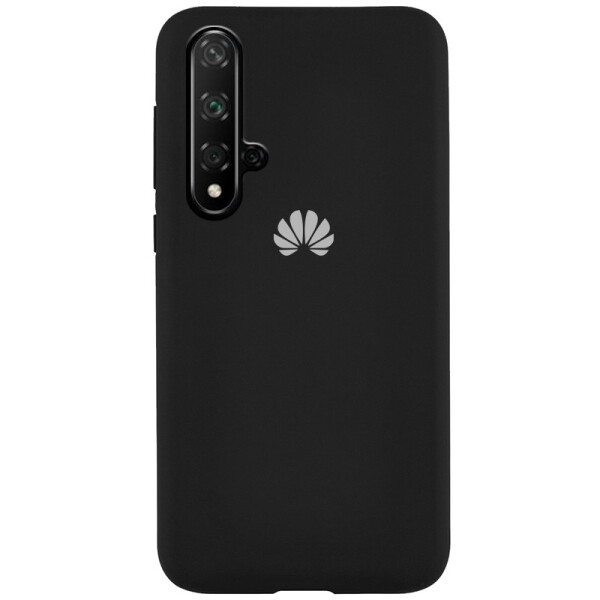

Чехол Silicone Case Full Protective для Huawei Nova 5T Черный / Black (110760)