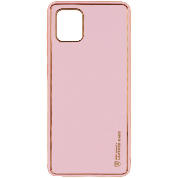 

Кожаный чехол Xshield для Samsung Galaxy Note 10 Lite (A81) Розовый / Pink (9841184)