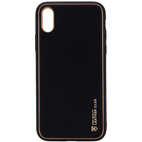 

Кожаный чехол Xshield для Apple iPhone XR (6.1") Черный / Black (7505003)