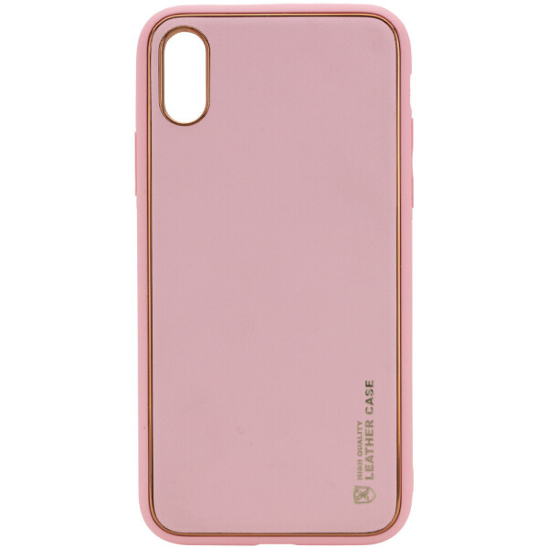 

Кожаный чехол Xshield для Apple iPhone XR (6.1") Розовый / Pink (1965519)