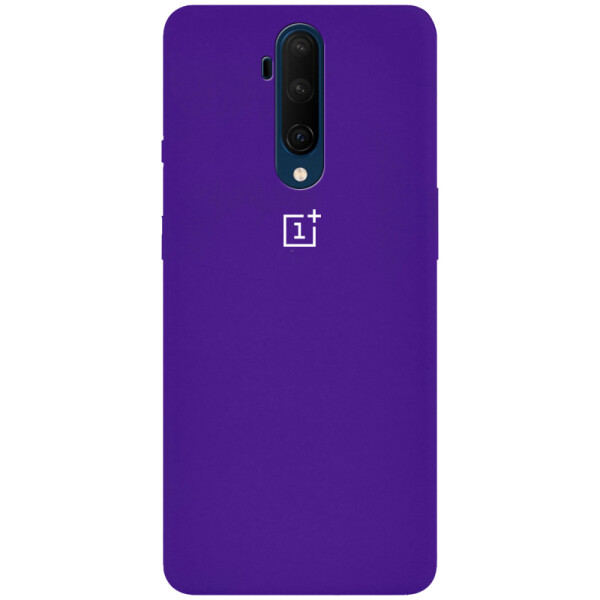

Чехол Silicone Case Full Protective для OnePlus 7T Pro Фиолетовый / Purple (114531)
