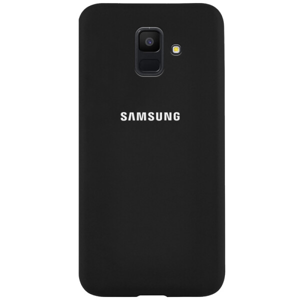 

Чехол Silicone Case Full Protective для Samsung Galaxy A6 (2018) Черный / Black (114970)