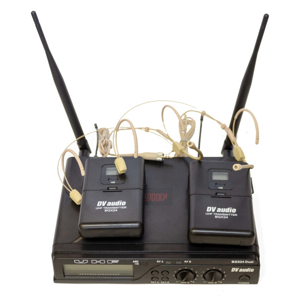 

Радиосистема DV audio BGX-24 Dual с гарнитурами