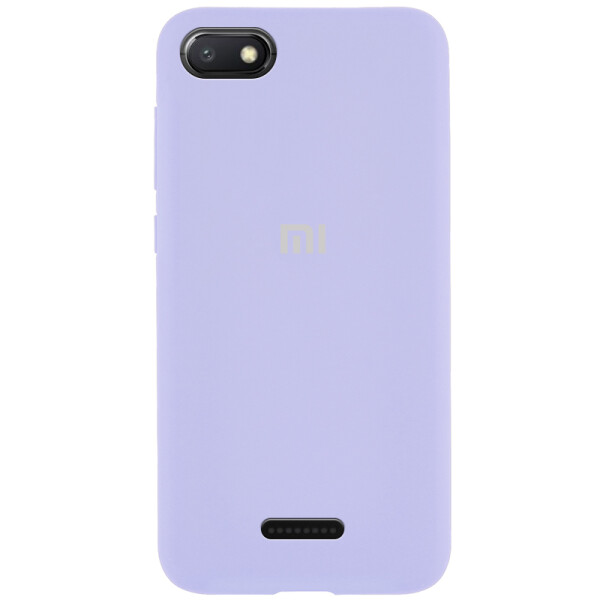 

Чехол Silicone Case Full Protective для Xiaomi Redmi 6A Голубой / Mist blue (115025)