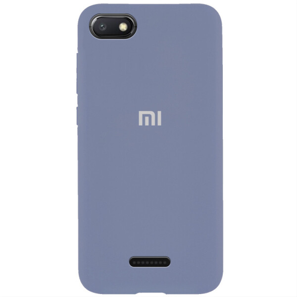 

Чехол Silicone Case Full Protective для Xiaomi Redmi 6A Серый / Lavender Gray (111099)