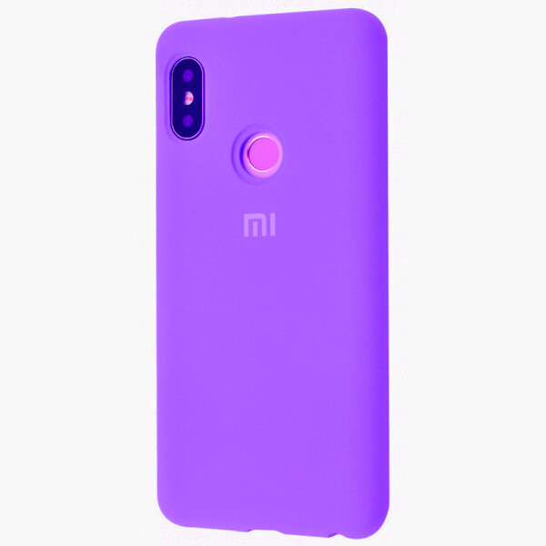 

Чехол Silicone Case Full Protective для Xiaomi Redmi Note 5 Pro / Note 5 (DC) Фиолетовый / Purple (110449)