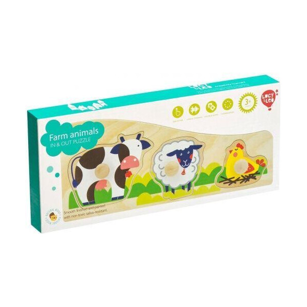 

Рамка-вкладыш "Животные на ферме" LL189