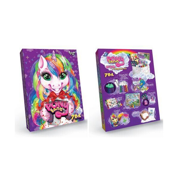 

Игровой набор "Pony Land" рус PL-01-01