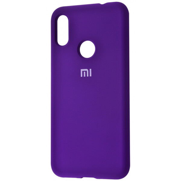 

Чехол Silicone Cover Full Protective для Xiaomi Redmi 7 Фиолетовый / Purple (103327)
