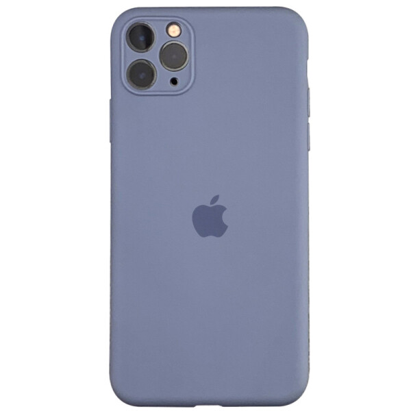 

Чехол Slim Silicone case full protective для Apple iPhone 11 Pro Max (6.5) Сиреневый / Lanvender (119177)