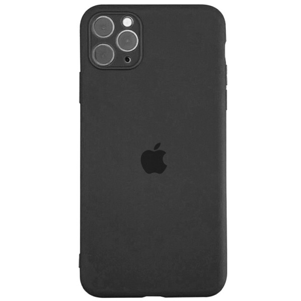 

Чехол Slim Silicone case full protective для Apple iPhone 11 Pro Max (6.5) Черный / Black (119179)