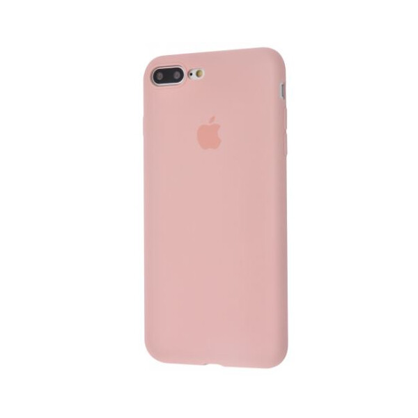 

Чехол Slim Silicone case full protective для Apple iPhone 8 plus (5.5) Розовый / Pink Sand (105154)
