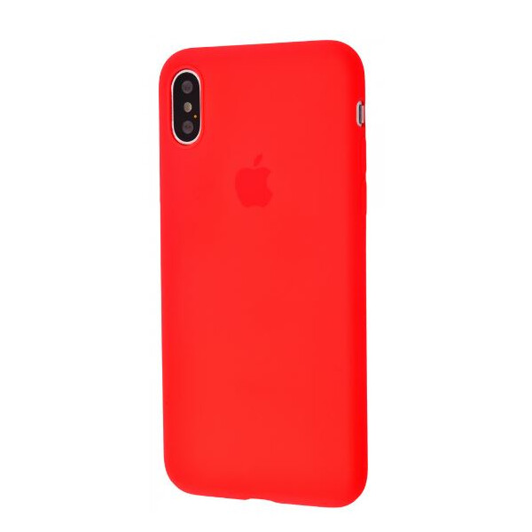 

Чехол Slim Silicone case full protective для Apple iPhone XS Max (6.5) Красный / Red (105170)