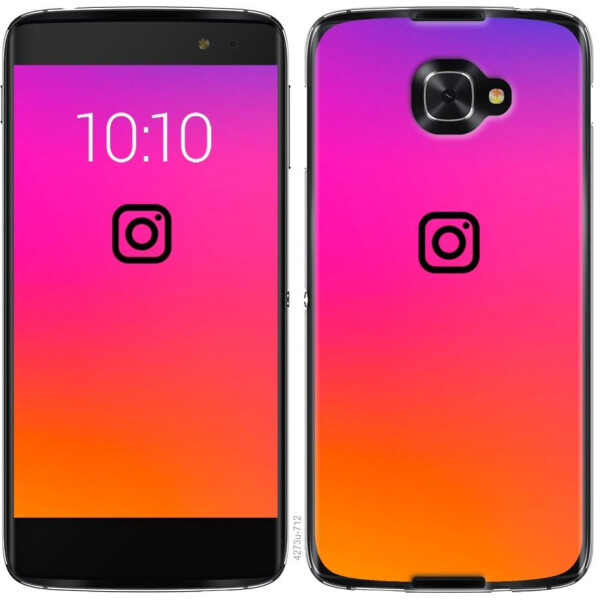 

Чехол на Alcatel idol 4s Instagram (04798)