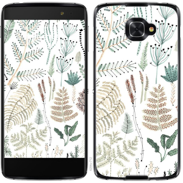 

Чехол на Alcatel idol 4s Ветки (04798)